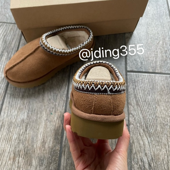 W7 Brand New UGG Women’s Tasman Slippers “Chestnut”5955-CHE - Picture 5 of 8